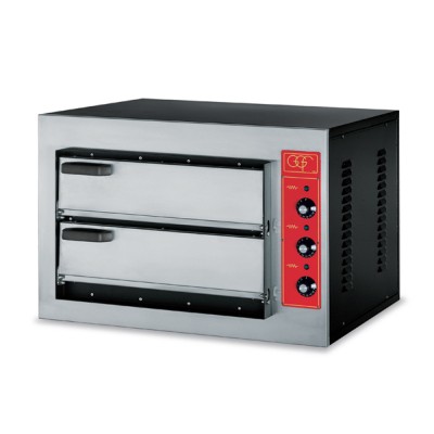 Φούρνος Πίτσας Ηλεκτρικός 2 Πίτσες Ø50 εκ. MINI 3T GGF Ιταλίας